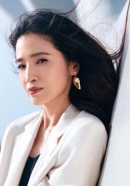Beibi Gong white portrait